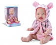 Boneca Bambola Baby Babilina Banho