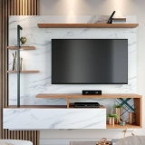 Painel para TV até 58” 3 Prateleiras Colibri – Home Maragogi