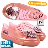 Tênis Infantil Grendene Kids Barbie Playful Feminino