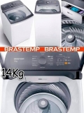 Lavadora de Roupas Brastemp BWK14AB 14Kg – Cesto Inox 12 Programas de Lavagem