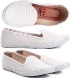 Sapatilha Moleca Tressê Feminina – Branco