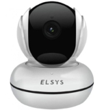 Câmera de Segurança Wi-Fi Rotacional com Inteligência de vídeo Full HD, ESC-WR3F, Branca