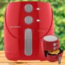 Fritadeira Sem Óleo Light Fryer – Frt551 Cadence 3.2 Litros Vermelha