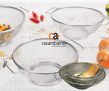 Escorredor de Alimentos Inox Casambiente – Amo Cozinhar PEIN005V