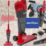 Aspirador de Pó Portátil e Vertical Britânia – com Filtro HEPA 1000W Dust Off BAS1000P