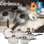 Jogo De Panela 5 Peças C/ Fundo De Indução Vanilla – Brinox