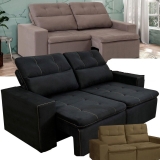 Sofá Retrátil e Reclinável 3 Lugares – Agatha Gralha