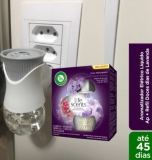 Aparelho Elétrico Purificador De Ar + Refil Líquido Doces Dias De Lavanda, Air Wick, Air Wick