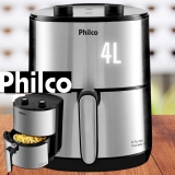 Fritadeira Elétrica sem Óleo/Air Fryer Philco – PFR08PI 4L com Timer