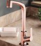 Torneira Lavatório Mesa Bica Alta Rose Gold Flatt 1195 F71 Lorenzetti