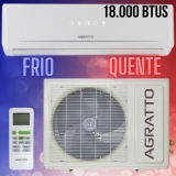 Ar-condicionado Split Agratto 18.000 BTUs – Quente/Frio ECO TOP ECS18QF-R4-02 4390