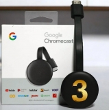 Chromecast 3 Streaming Device Google – Full HD Conexão HDMI