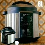 Panela de Pressão Elétrica, 6L, Preta, Electrolux