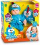 Boneca Galinha Pintadinha Mini Baby Roma Jensen Branca