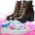 Tênis Tie Dye + Bota Tratorada SapatoFran Feminino