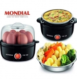 EG-01 – Steam Cook Easy Egg 127V – Mondial, MK Mondial Eletrodomesticos, 6830-01, Preto