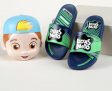 Chinelo Infantil Grendene Kids Luccas Neto Com Cofrinho Masculino – Azul e Verde