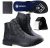 Kit Bota Casual Neway Ziper Masculina + Cinto, Chinelo e Carteira