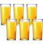 Jogo De Copos Vidro 255ml 6 Peças Ruvolo Glass Company 680703