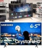 Smart TV Crystal UHD 4K LED 65” Samsung – 65TU8000 Wi-Fi Bluetooth HDR 3 HDMI 2 USB