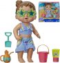 Boneca Baby Alive Bebe Sol e Areia – Com roupinha removível e 5 acessórios de praia – E8718 – Hasbro