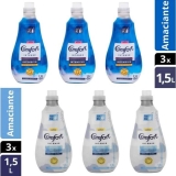 Kit Amaciante Comfort Concentrado 1,5L – 3 Unidades