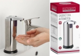 Saboneteira Automática Com Sensor em Aço Inox para Álcool Em Gel