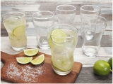 Jogo de Copos de Vidro 410ml 6 Peças – Nadir Samba