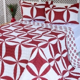 Colcha Queen Boutis Munique com 2 Porta Travesseiros – Casa & Conforto