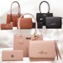 Kit 3 Bolsas Feminina Grande + Media + Baú