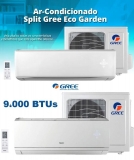 Ar-condicionado Split Gree 9.000 BTUs Quente/Frio – Eco Garden GWH09QB-D3NNB4A
