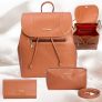 Kit Mochila Carteira Necessaire Nanda Ramos