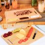Tábua de Corte Frente e Verso 40x30cm – La Cuisine Linha Bambu