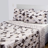 Colcha Casal Boutis Artur Com 2 Porta-travesseiros – Casa & Conforto