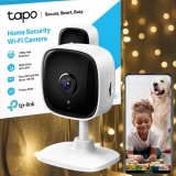 Câmera de Segurança Doméstica Wi-Fi, Tapo C100, TP-Link