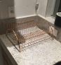 Escorredor Fantastik com Porta Copos Rose Gold Arthi Cobre