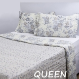 Colcha Queen Boutis Vanilla Com 2 Porta-travesseiros – Casa & Conforto