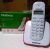 Telefone sem Fio Digital, Intelbras, TS 3110, Vermelho