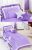 Colcha Solteiro Bailarina Kit 4 Peças com 2 Estrelas – Lilás – Vivart