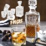 Bormioli Rocco Selecta Licoreira de 1l com 6 Copos de Whisky, Transparente