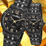 Relógio Feminino Mondaine Analógico – 53777LPMVPE3 Preto