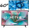 Smart TV 4K LED 60” LG 60UN7310PSA Wi-Fi Bluetooth – HDR Inteligência Artificial 3 HDMI 2 USB