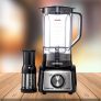 Liquidificador Turbo , 1000W, Copo de 3,0L , 127V, Preto, Mondial – L-1000-BI