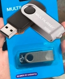 Multilaser – PD589 Pen Drive Twist 2.0 32GB USB Leitura 10MB/s e Gravação 3MB/s Preto