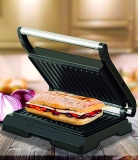 BLACK+DECKER Grill Prensa com Antiaderente Cerâmico Preto G800-BR 110V