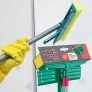 Novica Mop Spongi Esponja com Cabo, Noviça, Cinza, Verde e Amarelo