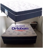Cama Box Solteiro Ortobom Conjugado 43cm de Altura – Physical Blue