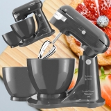 Batedeira 4 velocidade 5L 2 Tigelas Mix Art Titanium – Classic Home