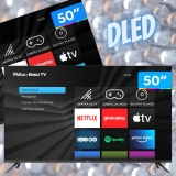 Smart TV 4K DLED 50” Philco PTV50RCG70BL – Wi-Fi HDR 4 HDMI 2 USB