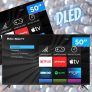 Smart TV 4K DLED 50” Philco PTV50RCG70BL – Wi-Fi HDR 4 HDMI 2 USB